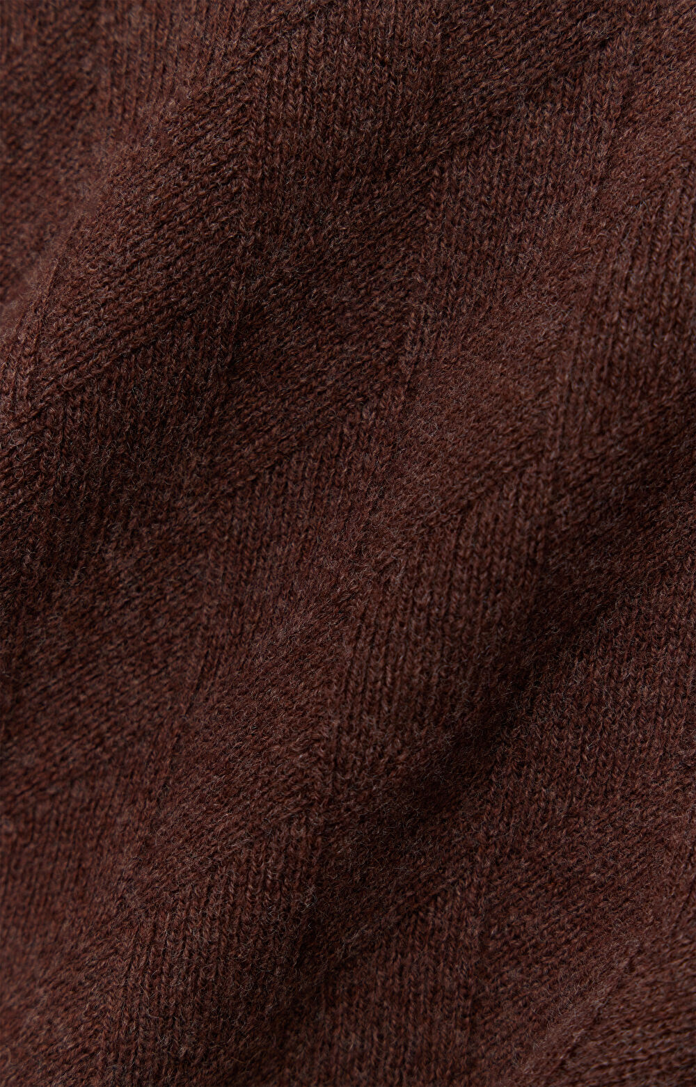 Sweter w romby z wełny merino - 7