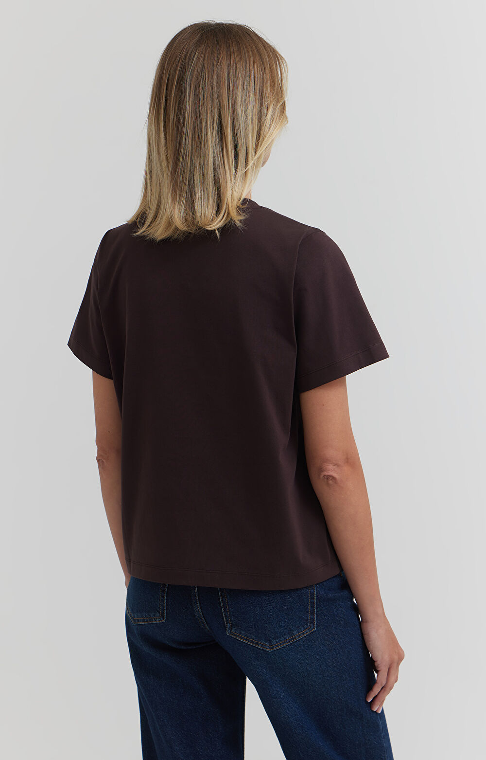 T-shirt regular z bawełny merceryzowanej - 4