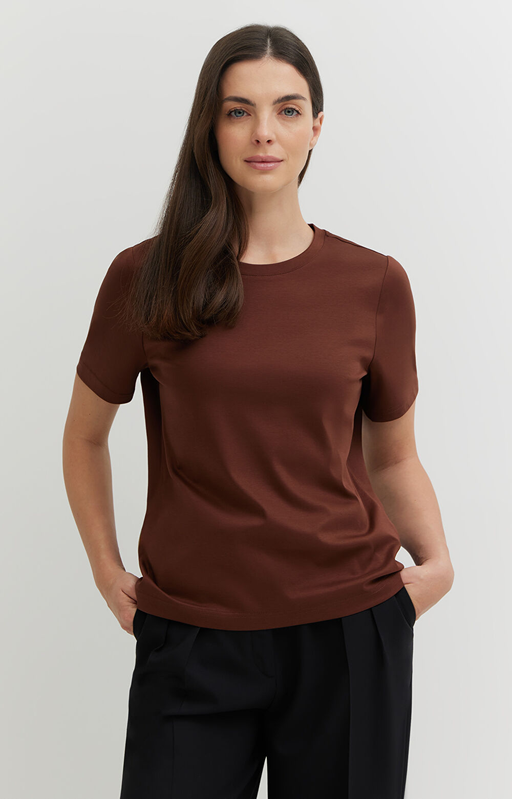 T-shirt z bawełny podwójnie merceryzowanej - 5