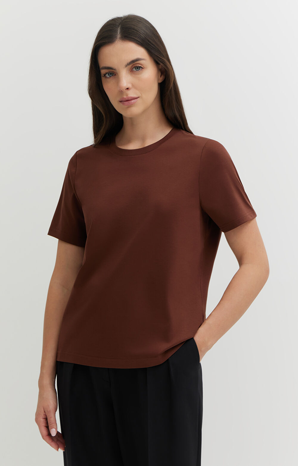 T-shirt z bawełny podwójnie merceryzowanej - 3