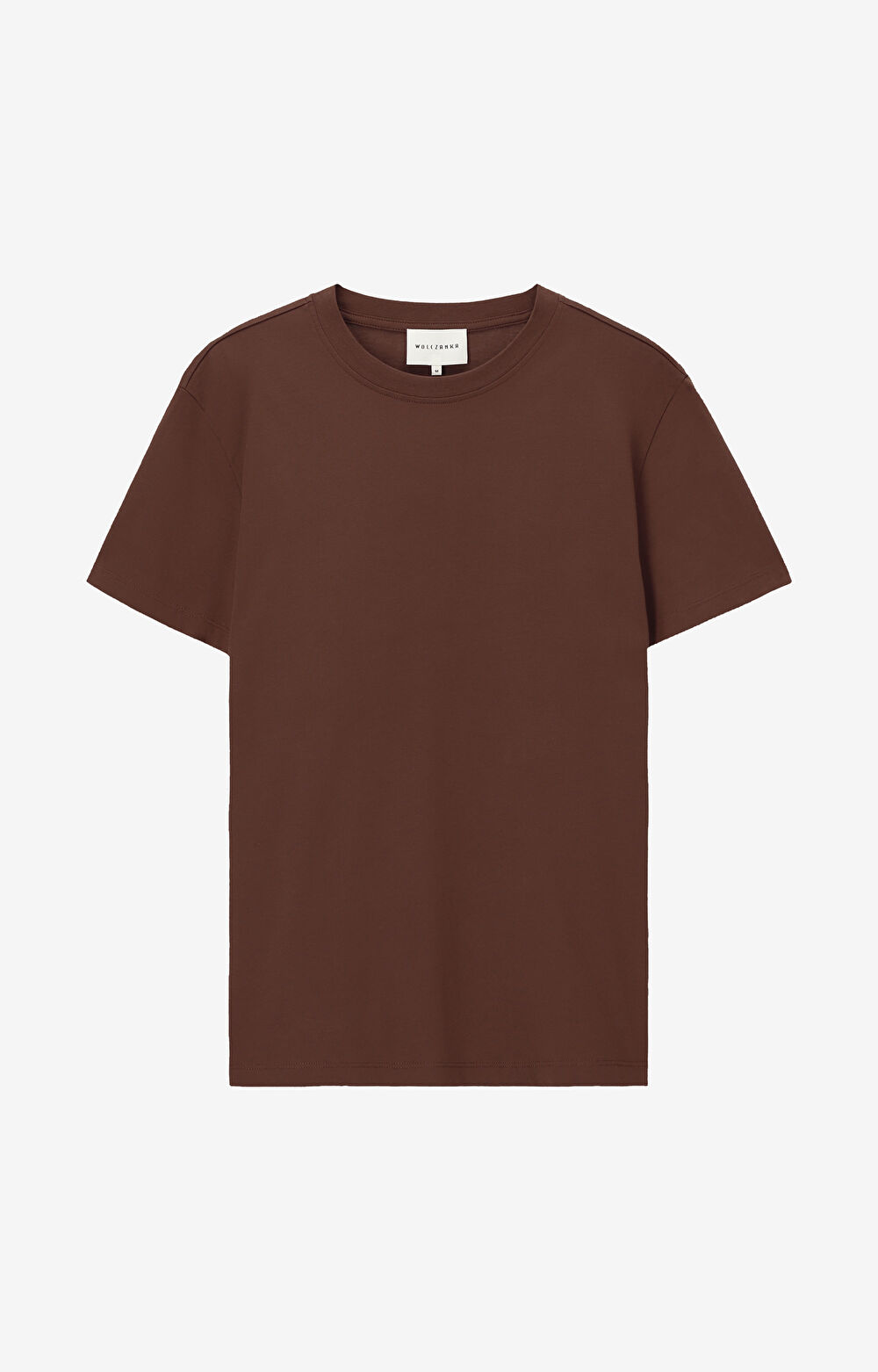 Gładki t-shirt z bawełny organicznej - 2