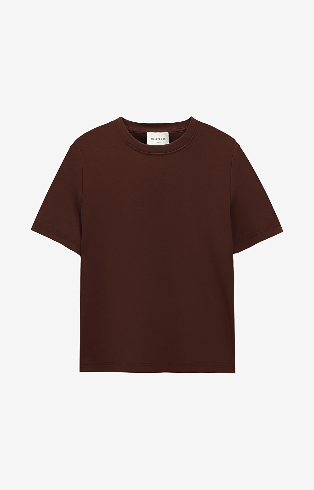 T-shirt regular z bawełny merceryzowanej - 2