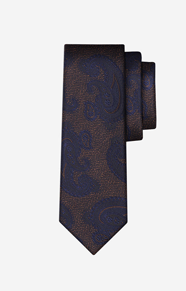 Brązowy krawat