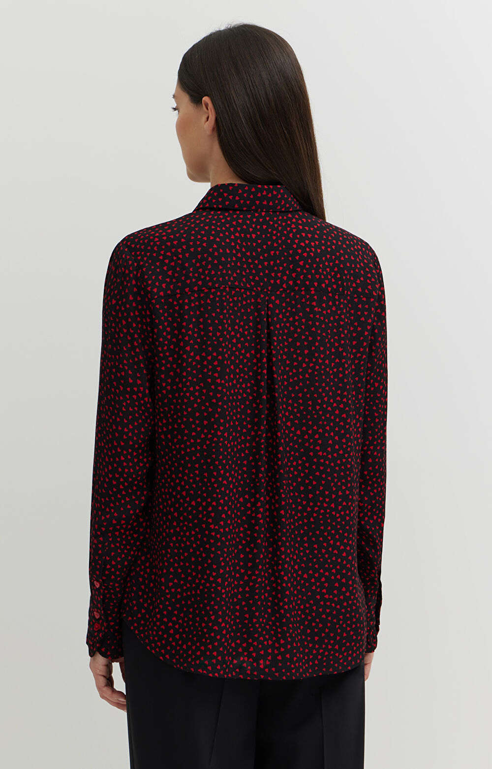 Koszula z wiskozy w serduszka - 4