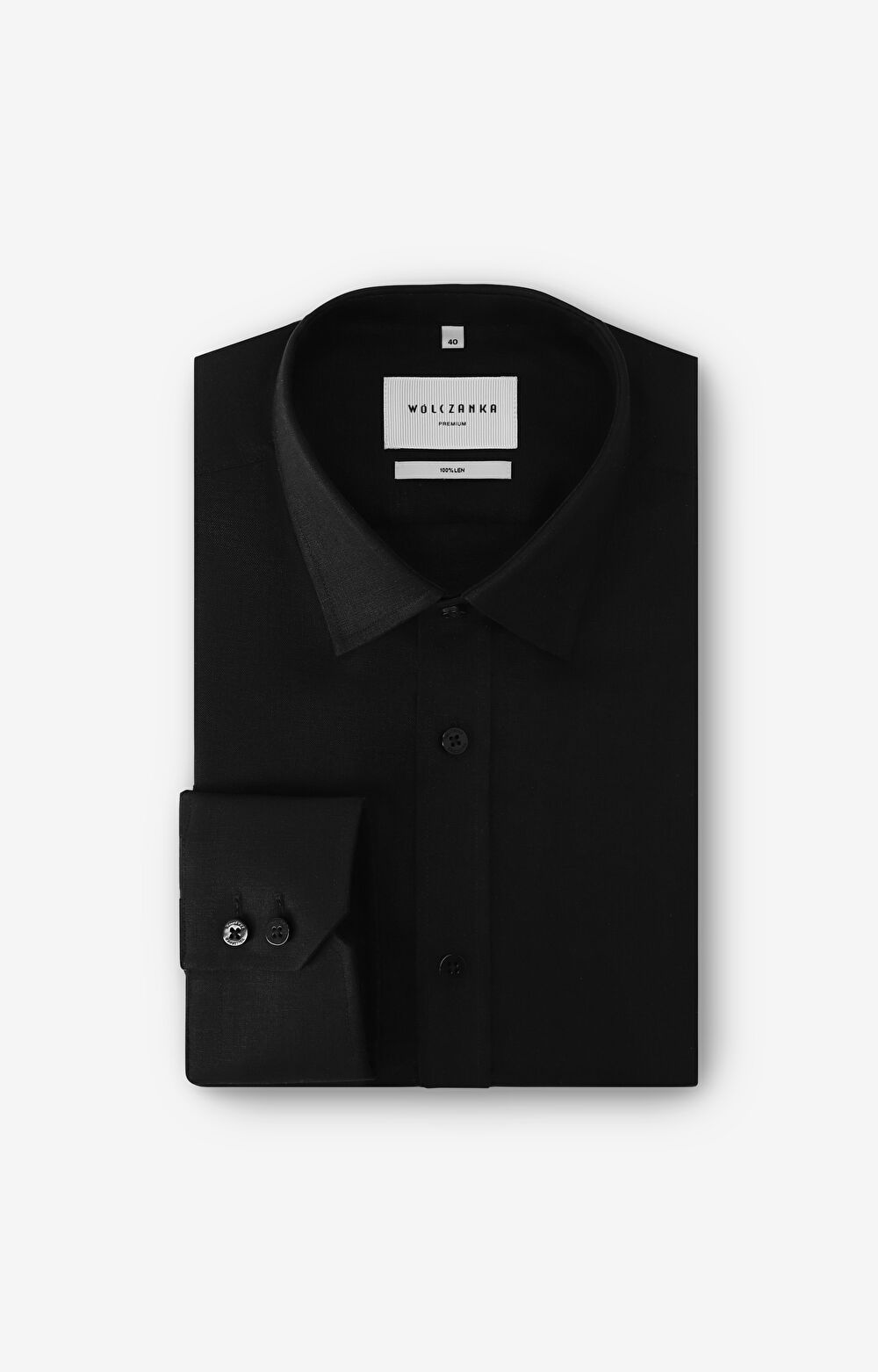 Lniana koszula formalna