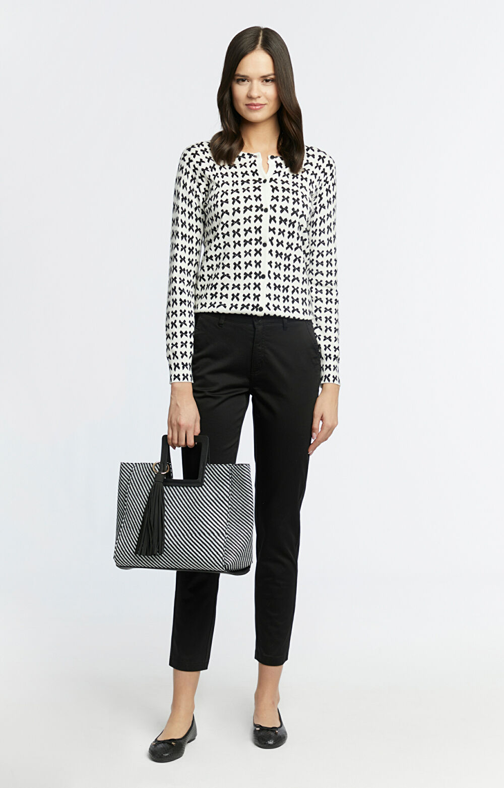 Bawełniane spodnie chino