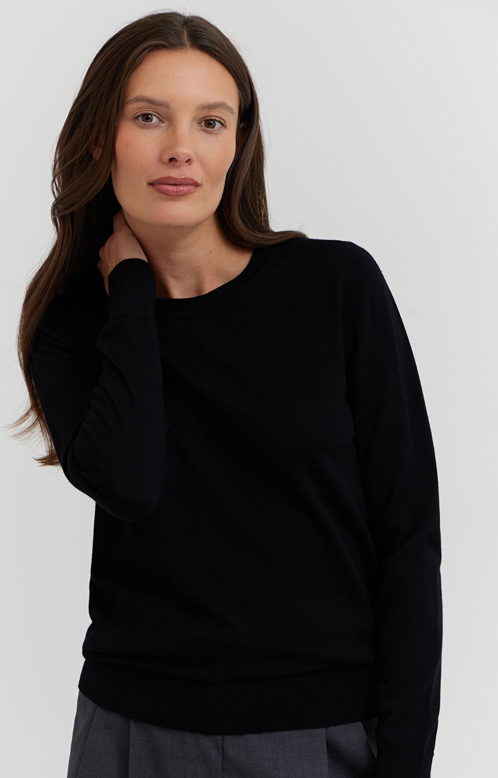 Sweter z wełny merino - 6