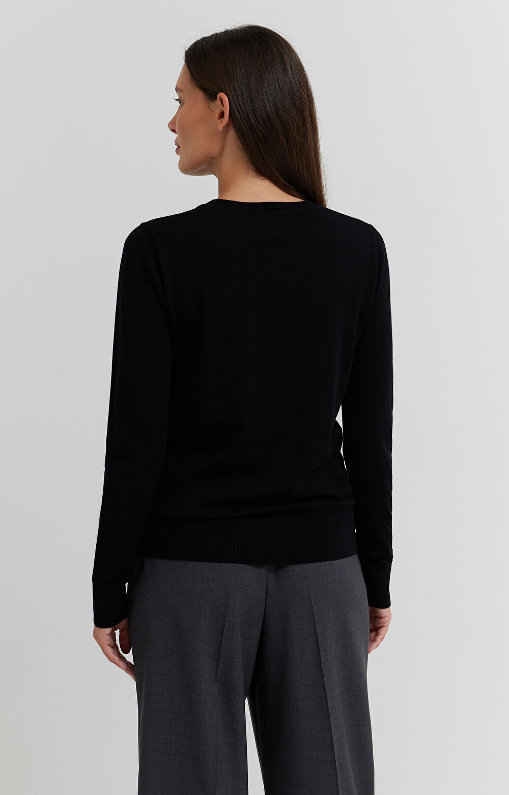 Sweter z wełny merino - 4