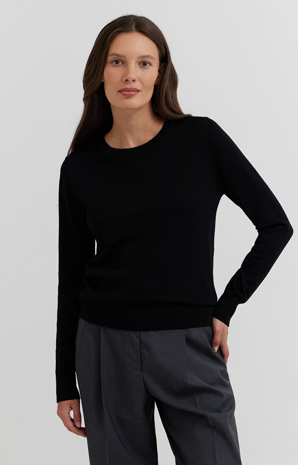 Sweter z wełny merino - 3