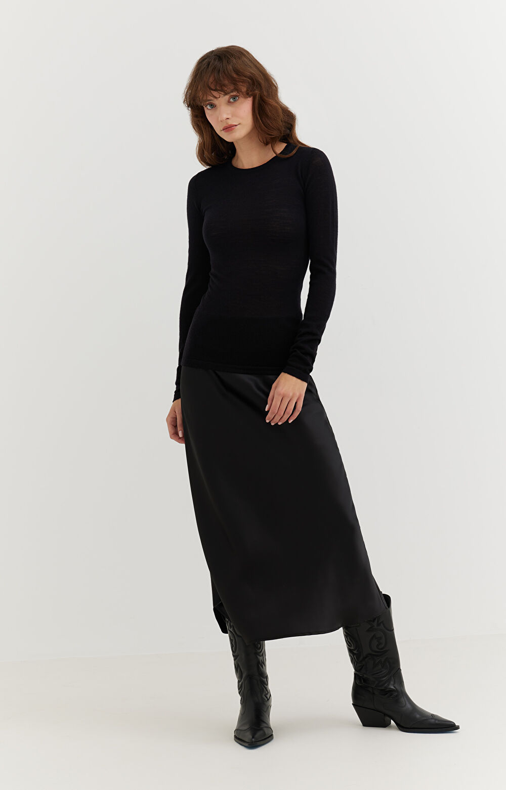 Sweter z wełny merino - 5