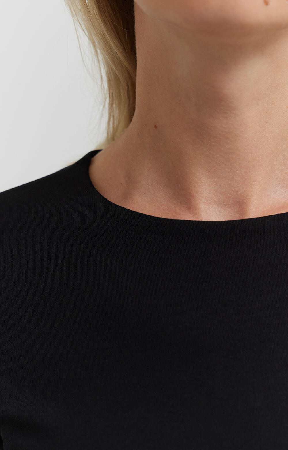 T-shirt z długim rękawem z bawełny merceryzowanej - 5