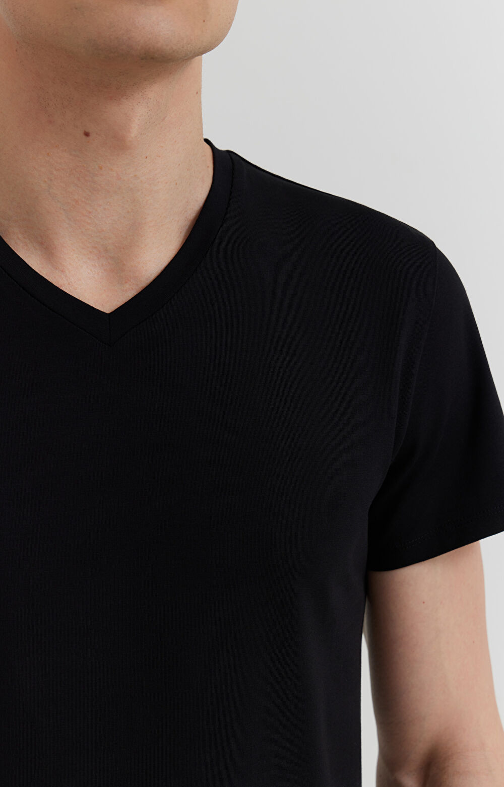 Gładki t-shirt - 5