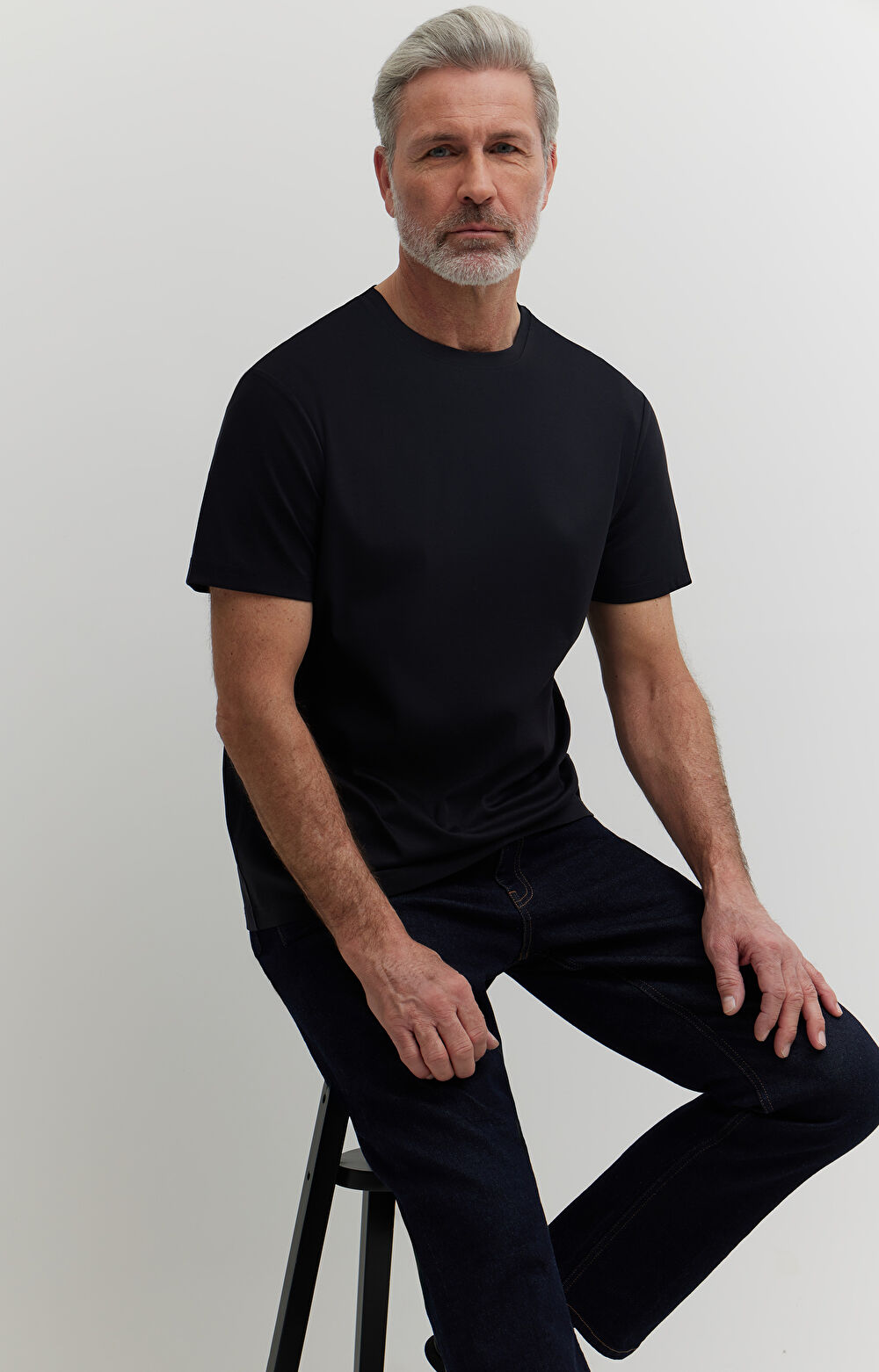 T-shirt z bawełny merceryzowanej - 5