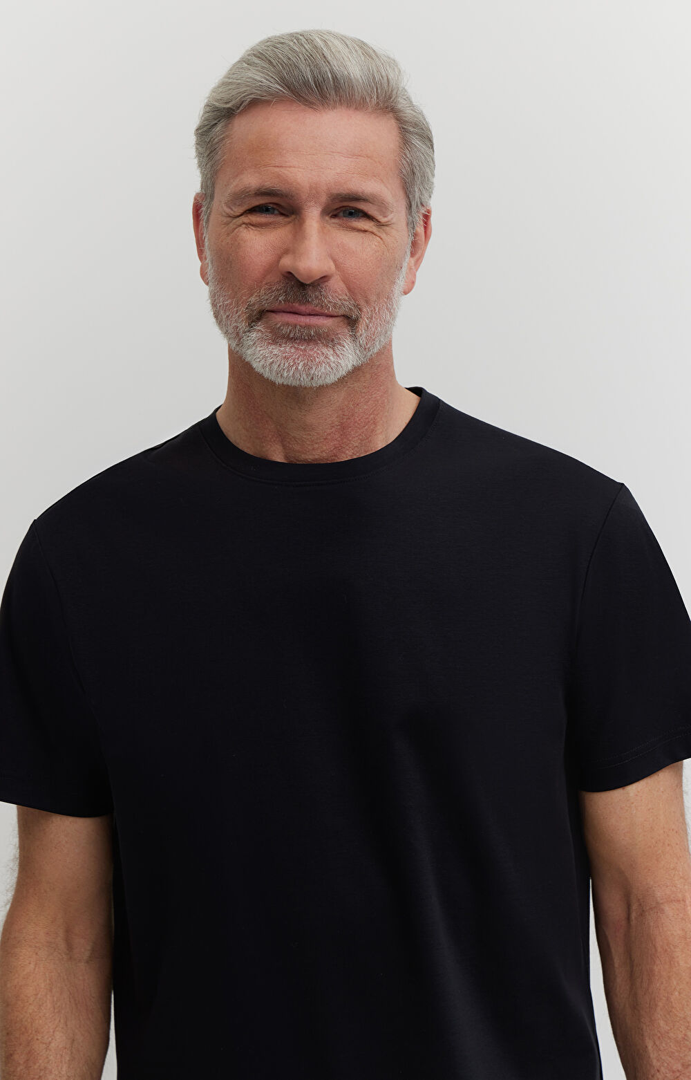 T-shirt z bawełny merceryzowanej - 4