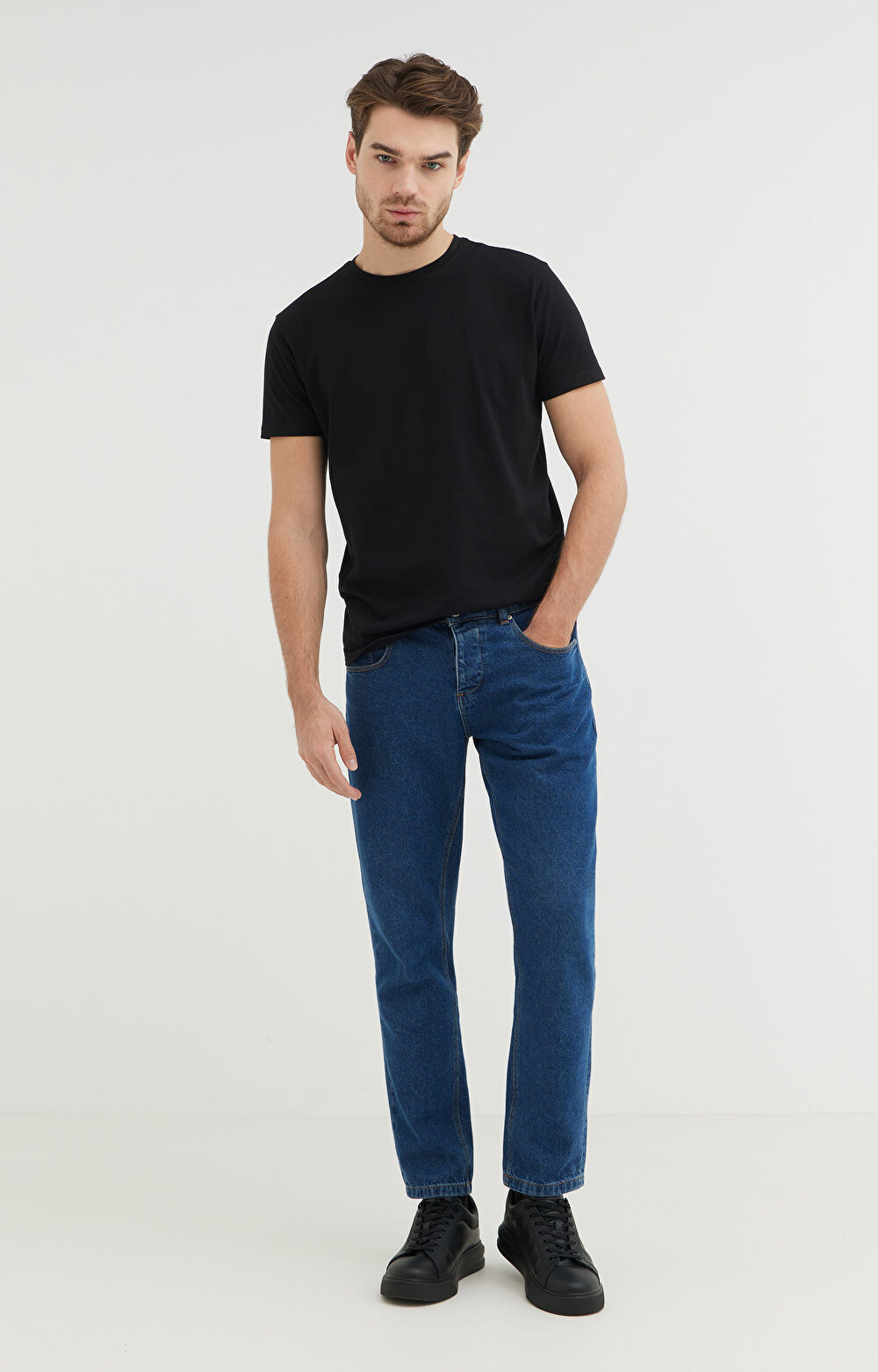 T-shirt z bawełny merceryzowanej - 7