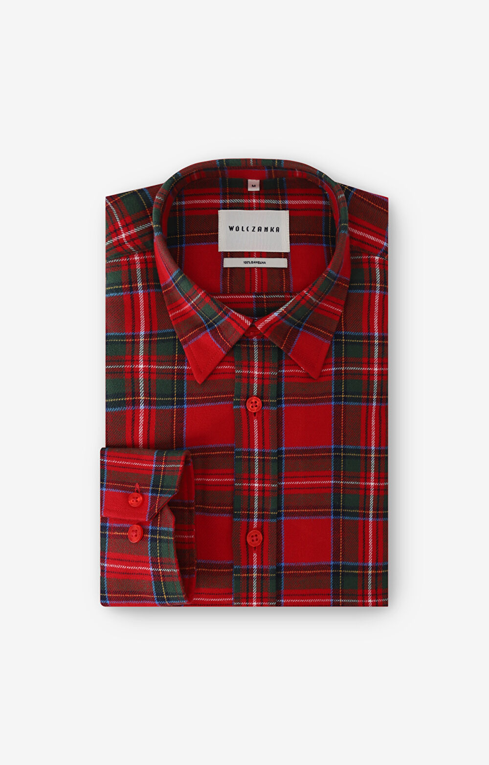 Flanelowa koszula w kratkę