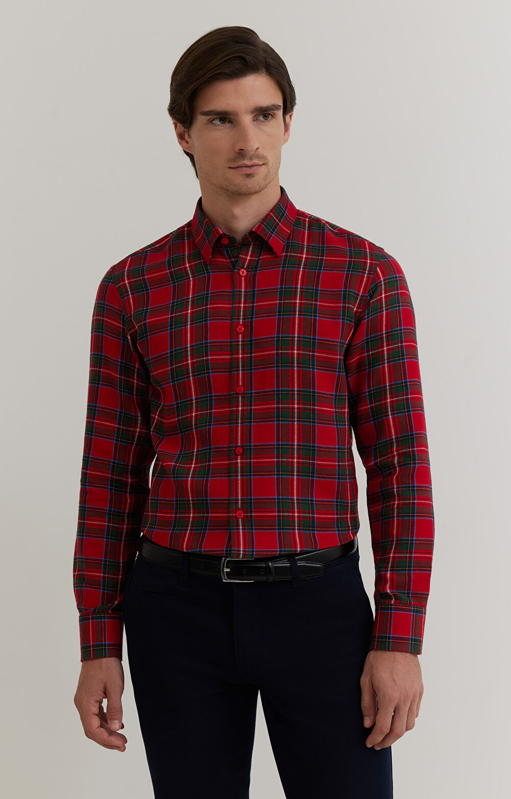 Flanelowa koszula w kratkę - 2