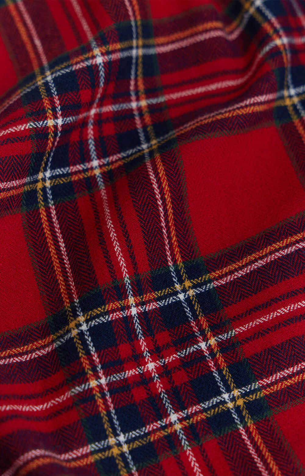 Dwuczęściowa piżama w kratkę - 8