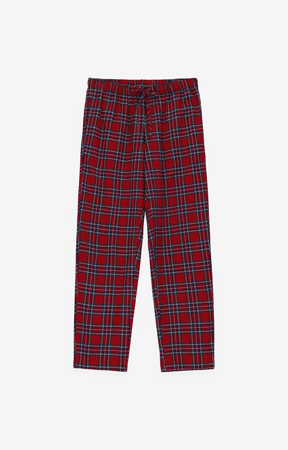 Dwuczęściowa piżama w kratkę - 3