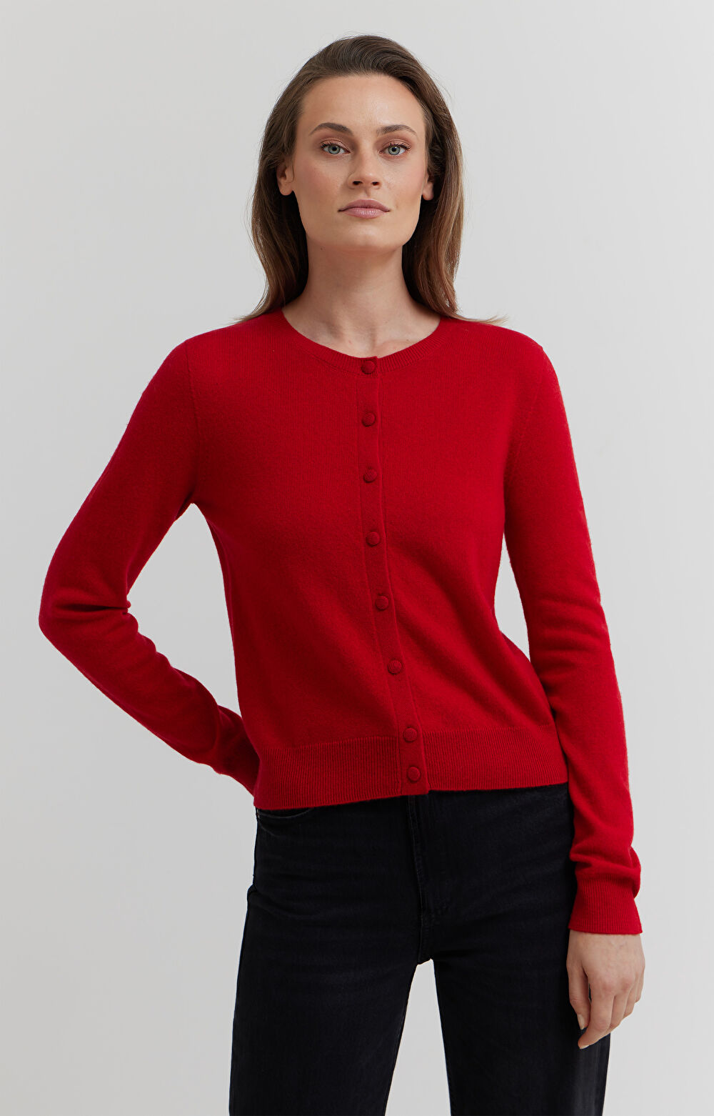 Kardigan z wełny merino - 3