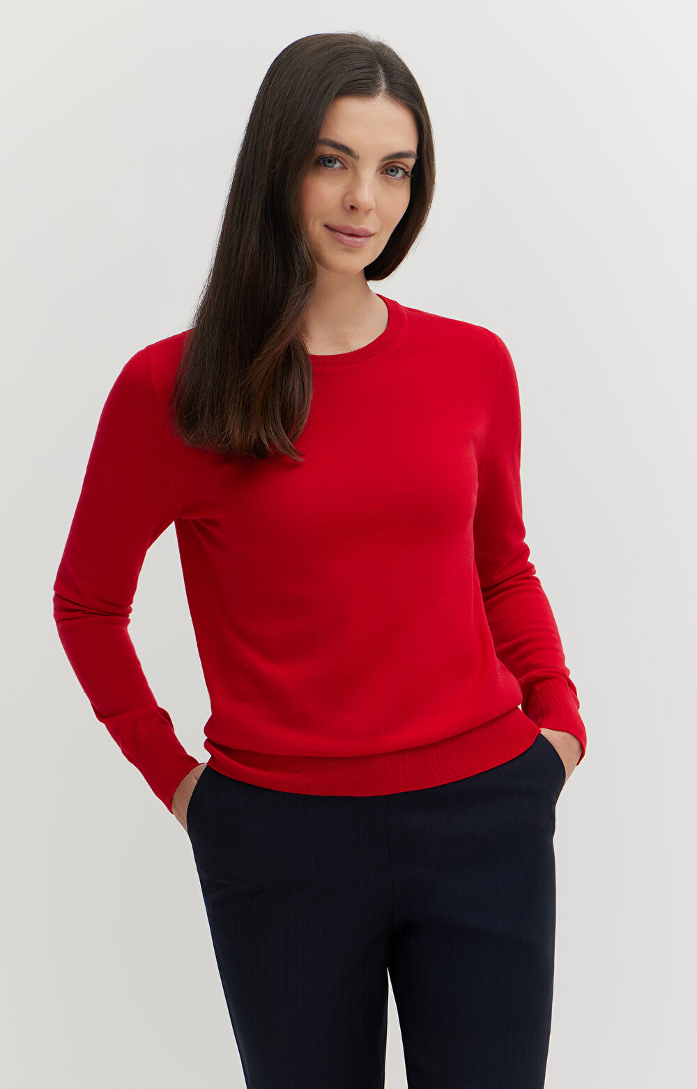 Sweter z wełny merino - 4