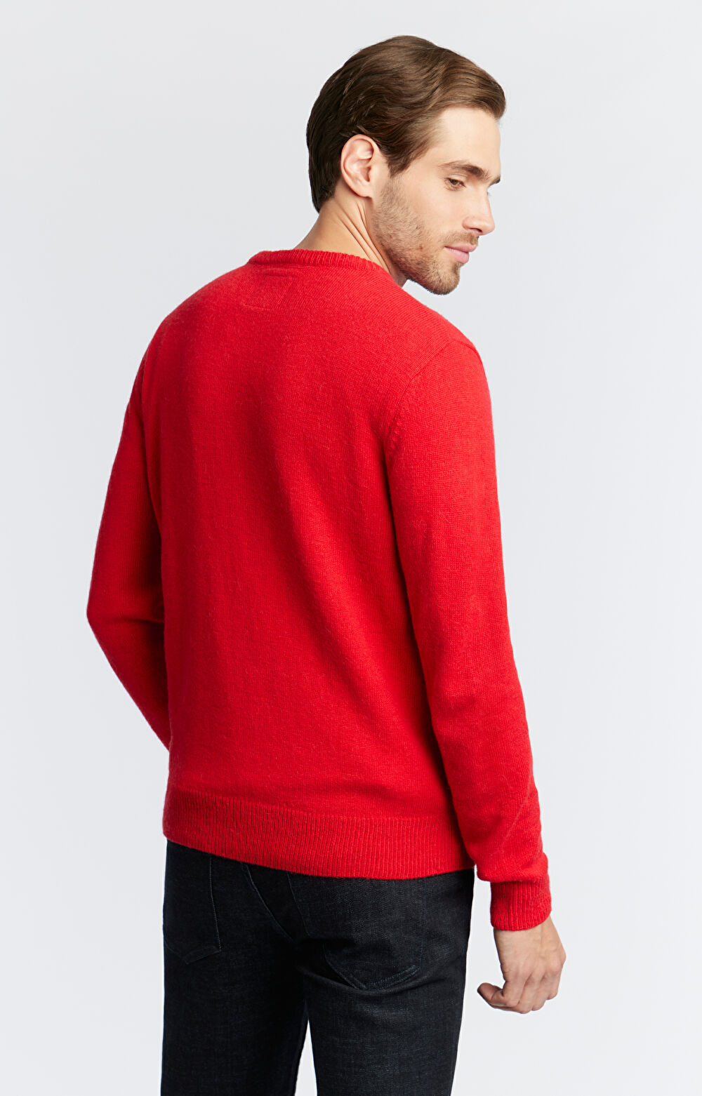 Sweter z domieszką alpaki - 6