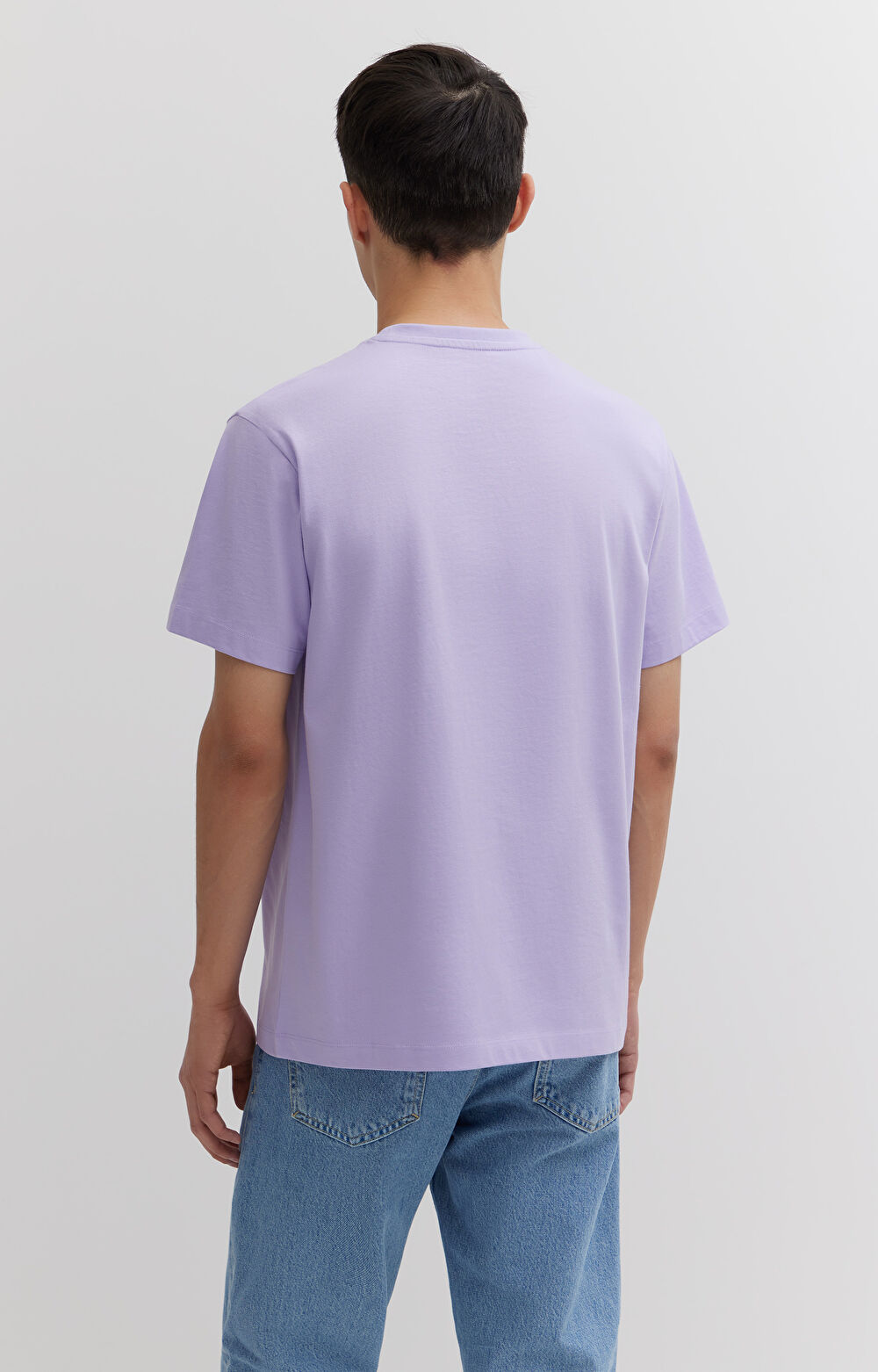 T-shirt z bawełny merceryzowanej - 3