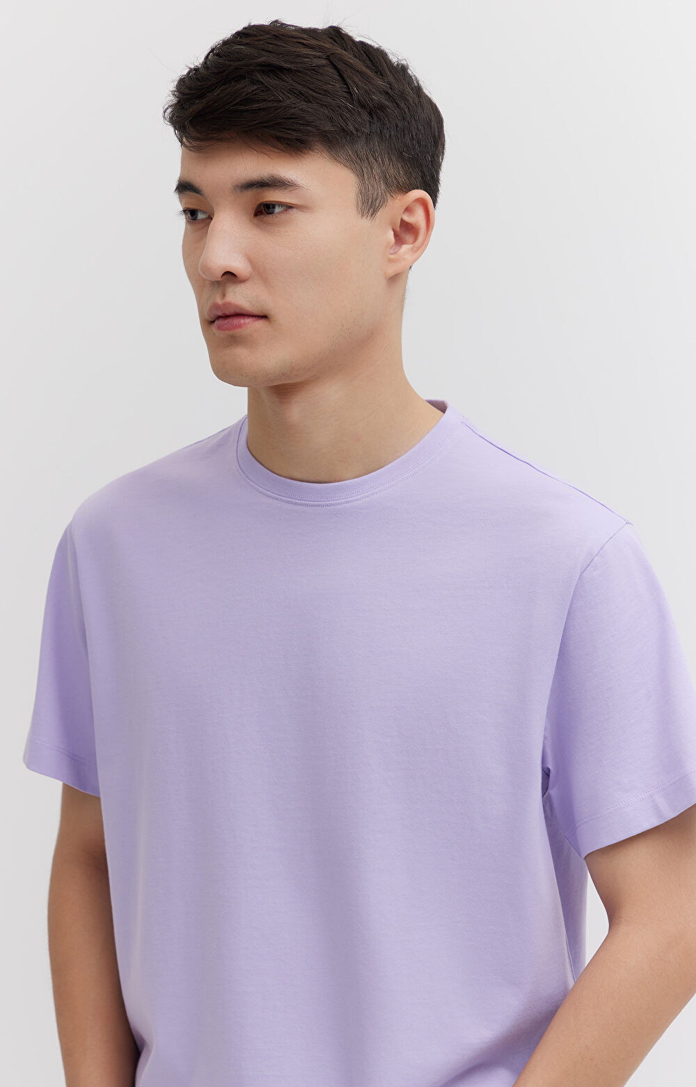 T-shirt z bawełny merceryzowanej - 4