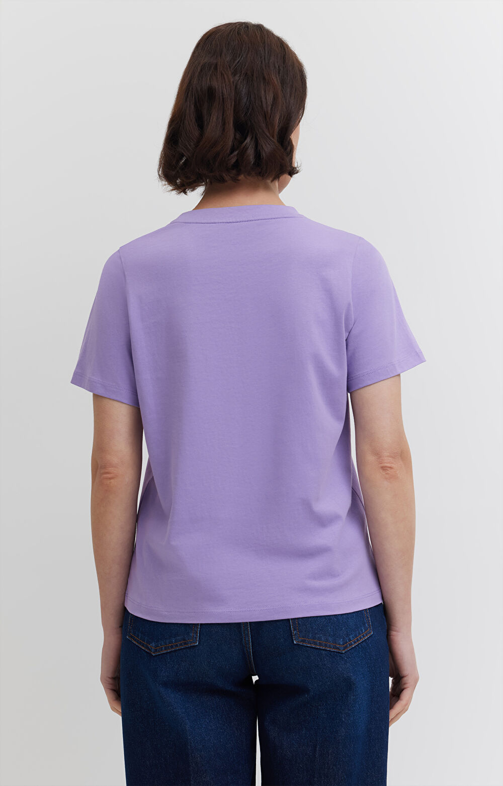 T-shirt regular z bawełny merceryzowanej - 4