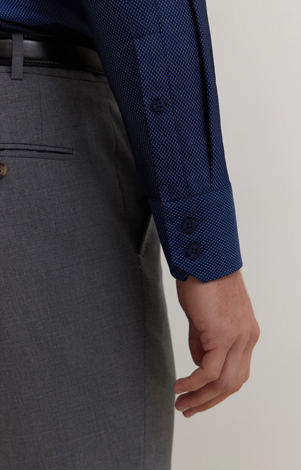 Koszula z drobnym wzorem - 5