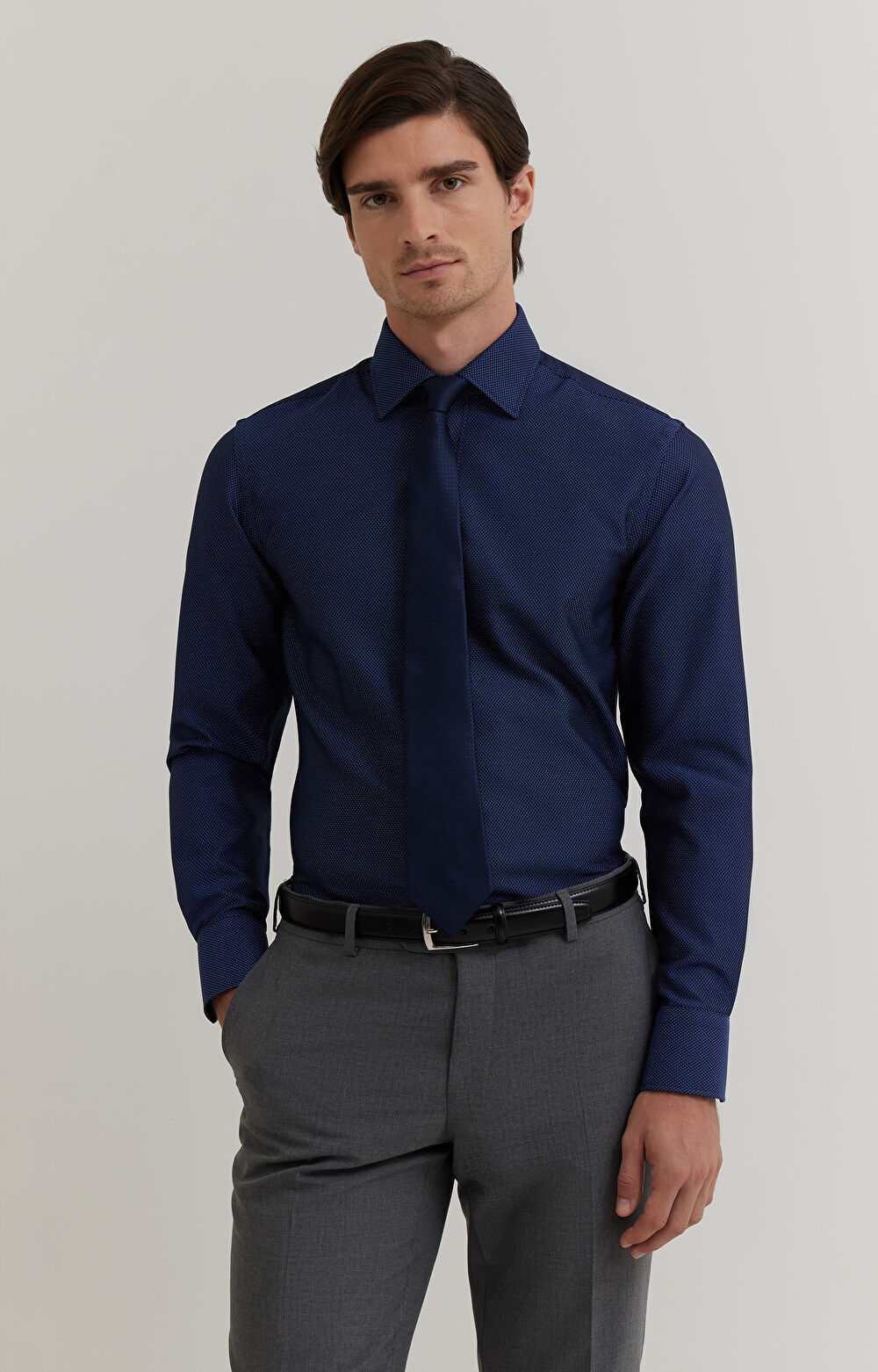 Koszula z drobnym wzorem - 2