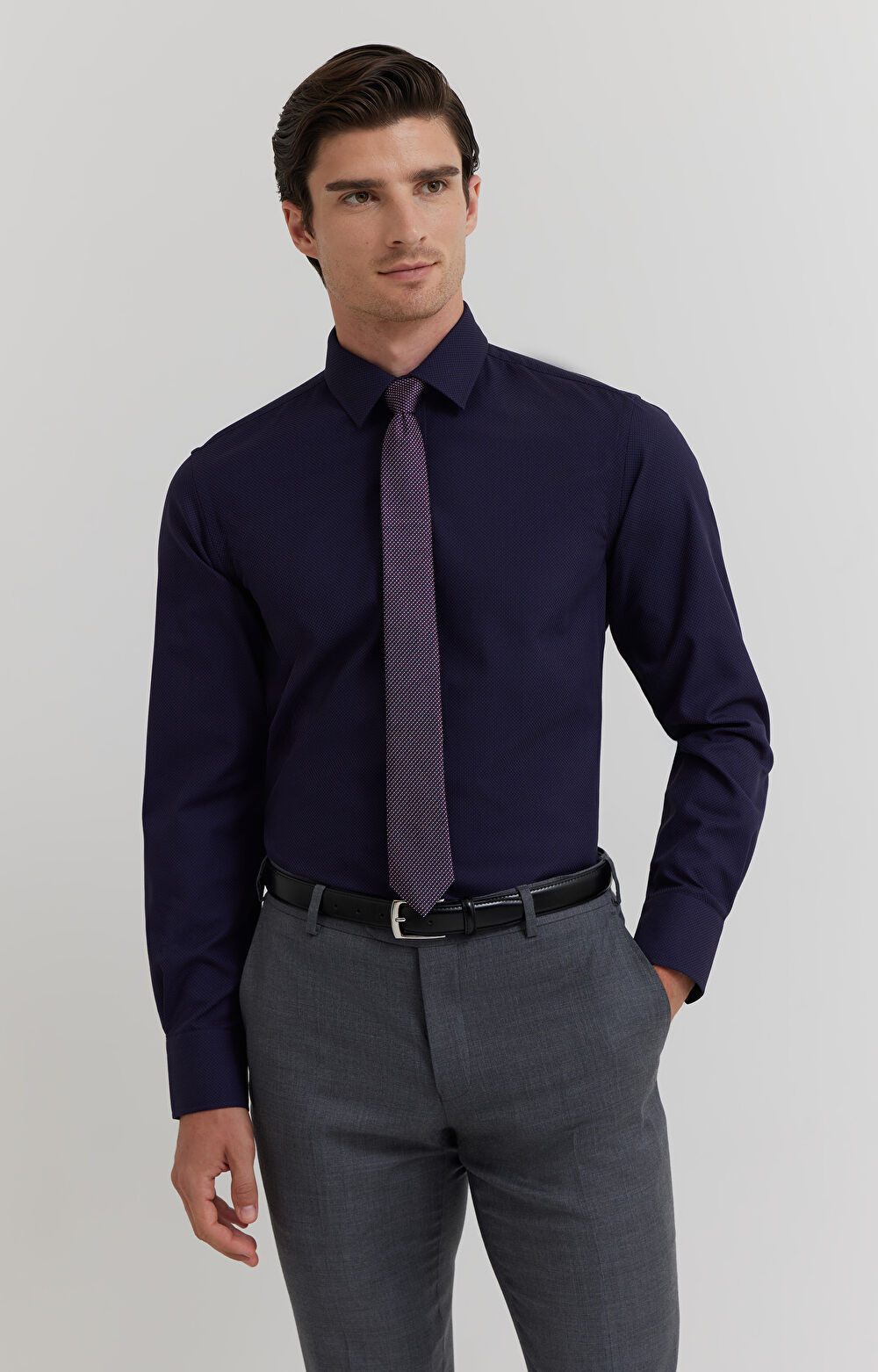 Koszula w drobny wzór - 2