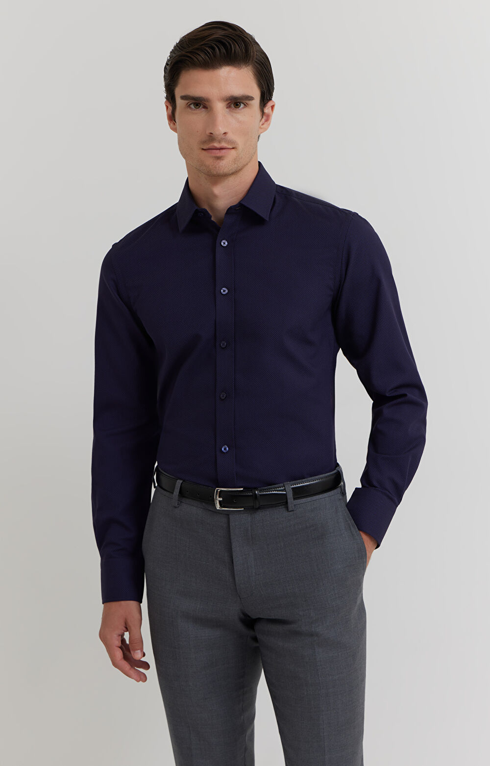 Koszula w drobny wzór - 4