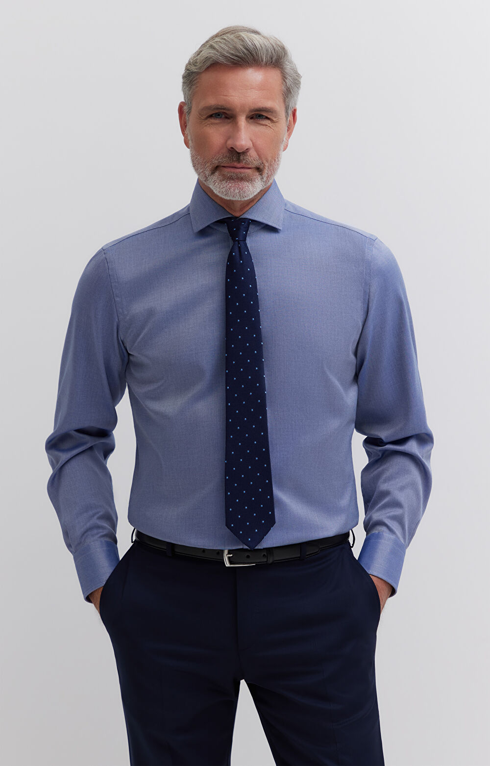 Elegancka koszula ze strukturą - 2