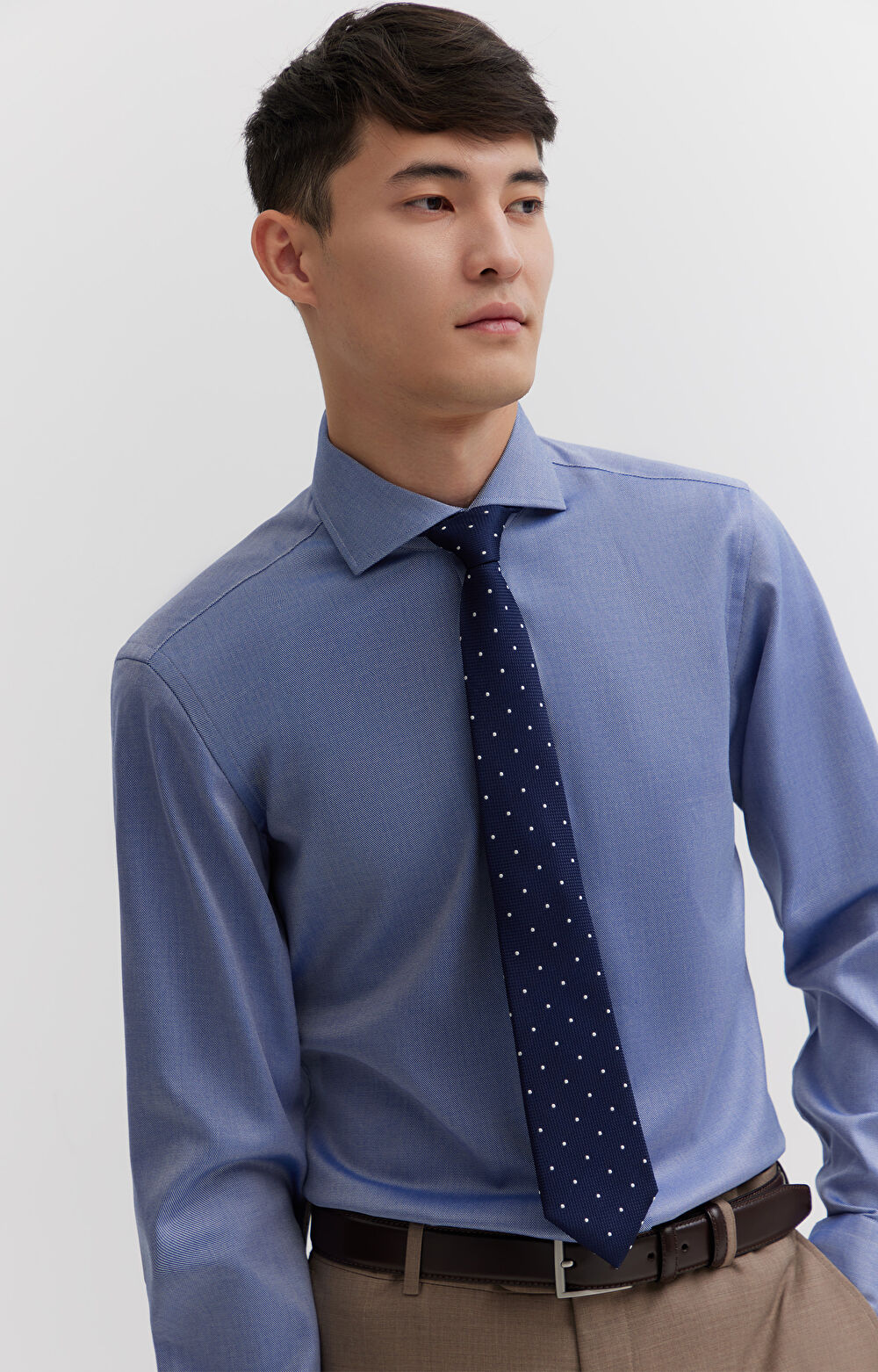 Elegancka koszula ze strukturą - 6