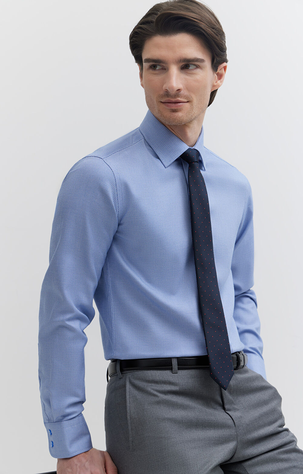 Koszula w mikrowzór - 8