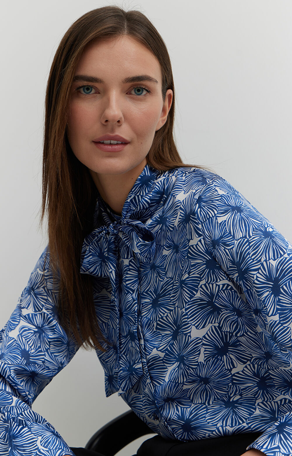 Koszula z wiskozy z wiązaniem - 7