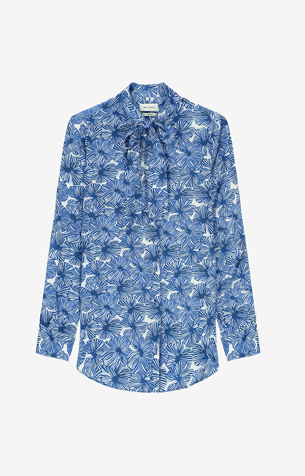 Koszula z wiskozy z wiązaniem - 2