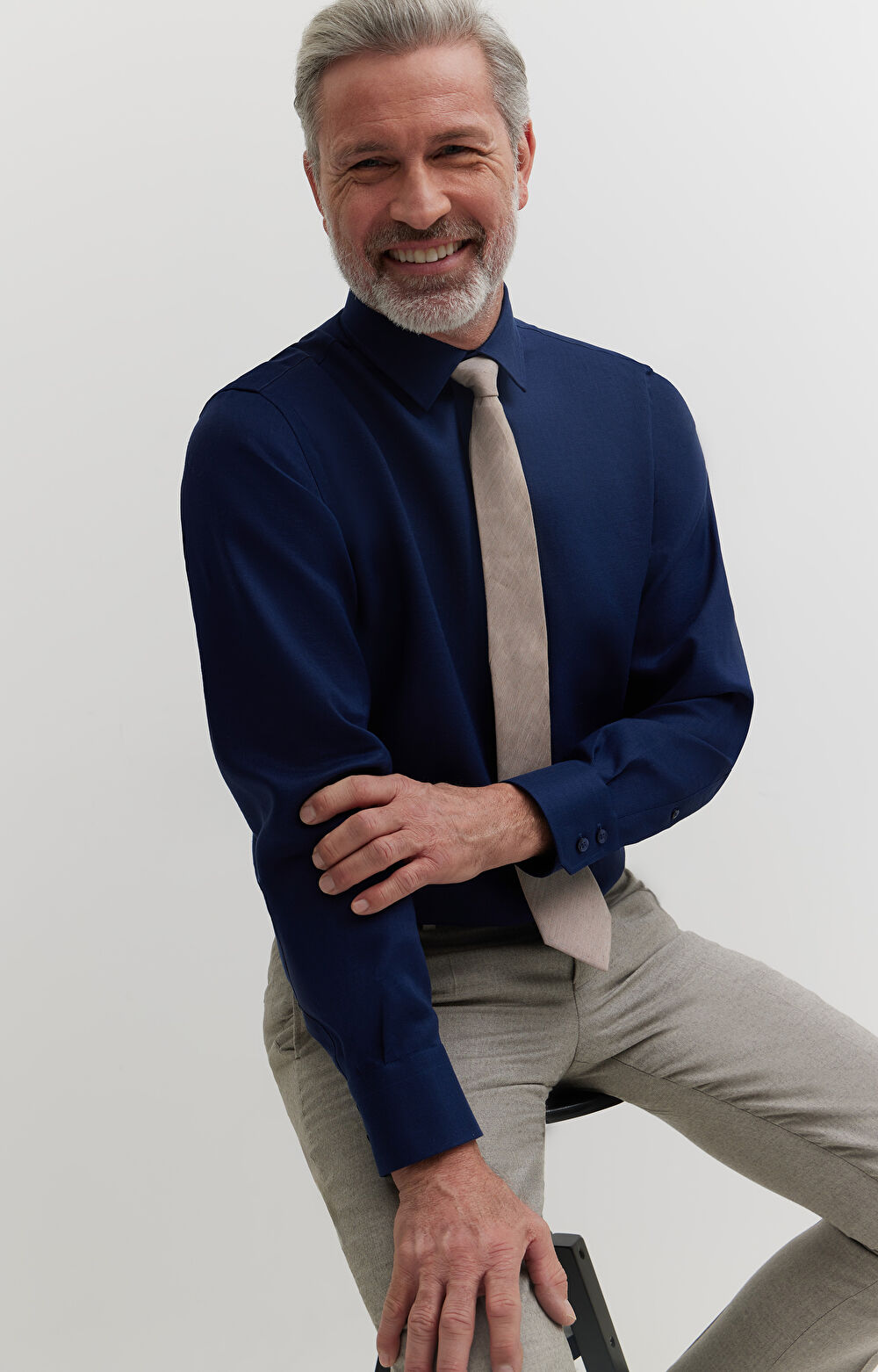 Lniana koszula formalna - 2