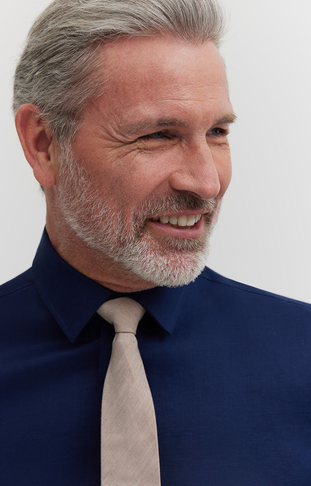 Lniana koszula formalna - 7