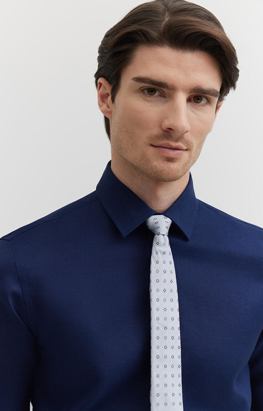 Lniana koszula formalna - 7