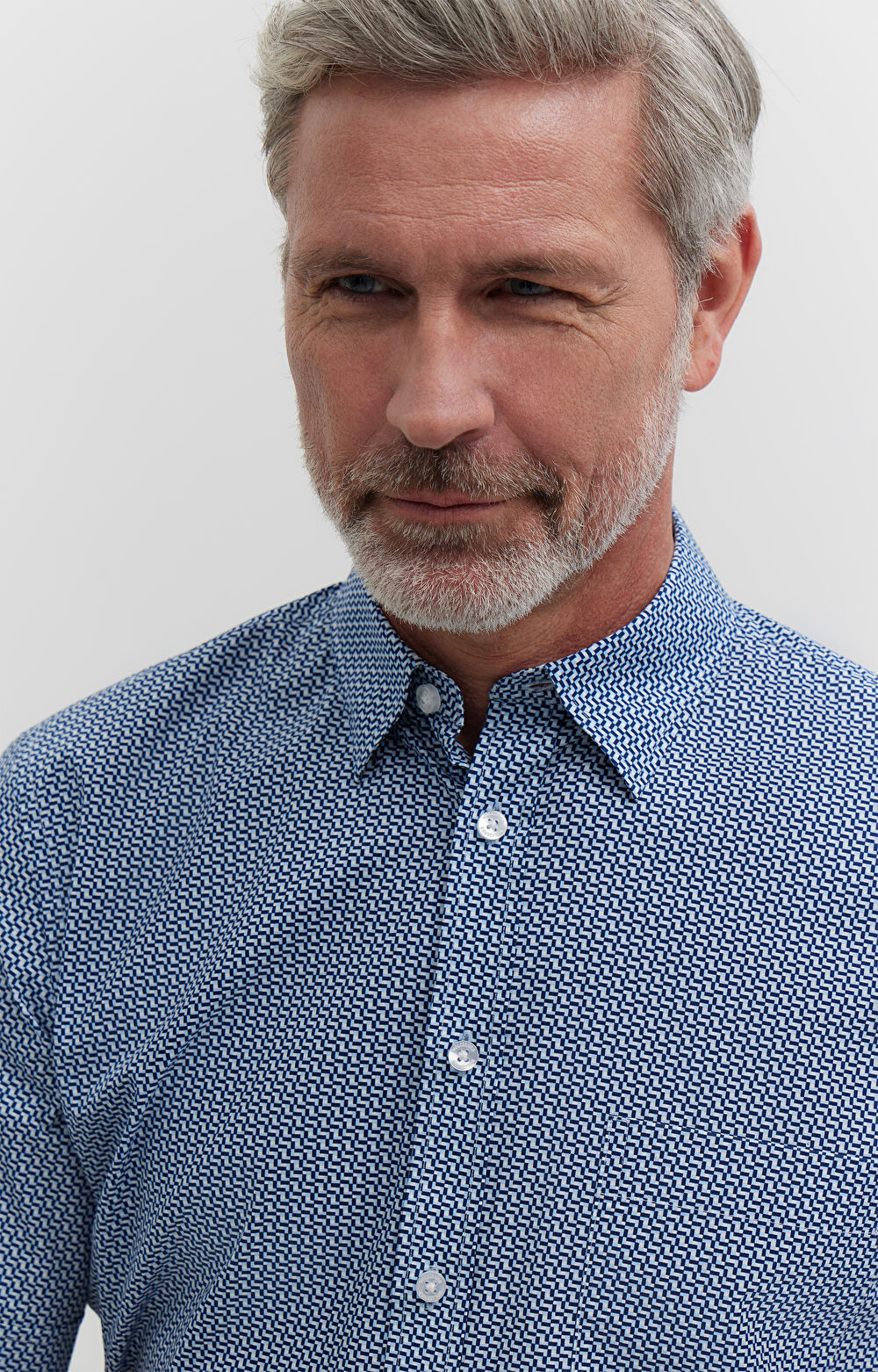 Koszula w geometryczny wzór - 6