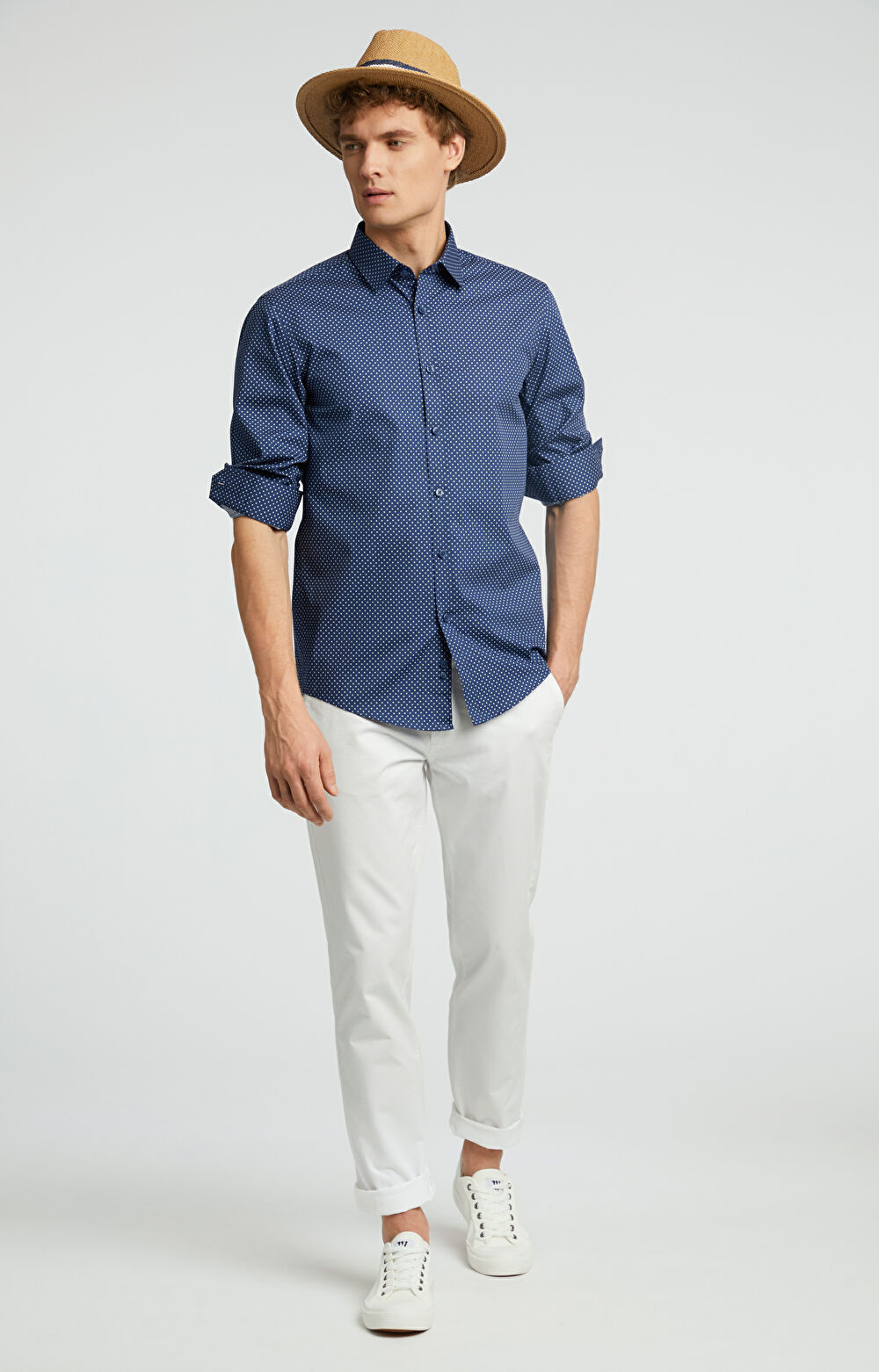 Koszula w kropki - 4