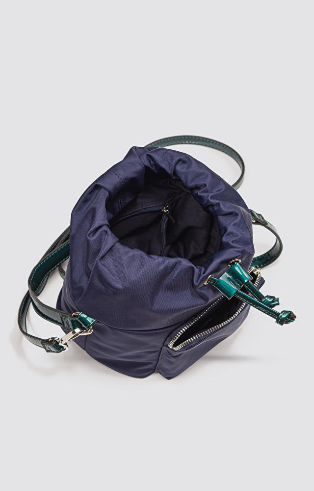 Granatowa torebka - 3