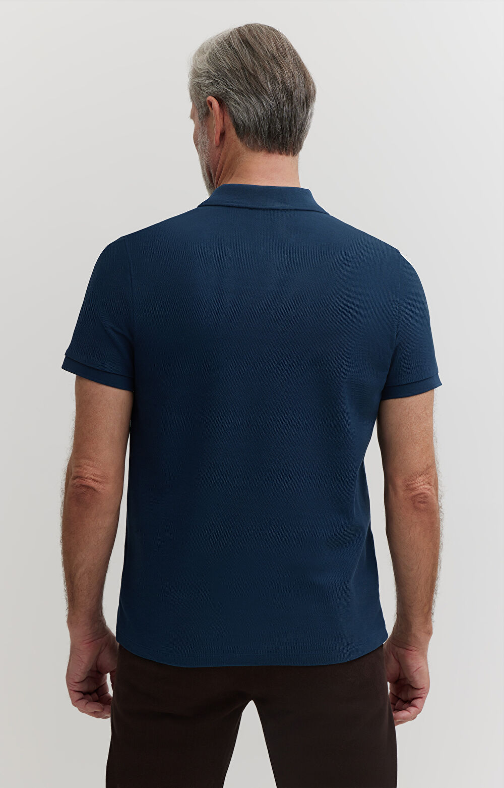 Polo z merceryzowanej bawełny - 4