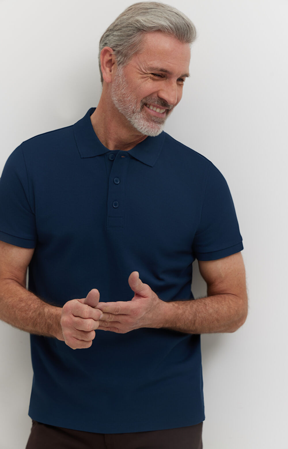 Polo z merceryzowanej bawełny - 6