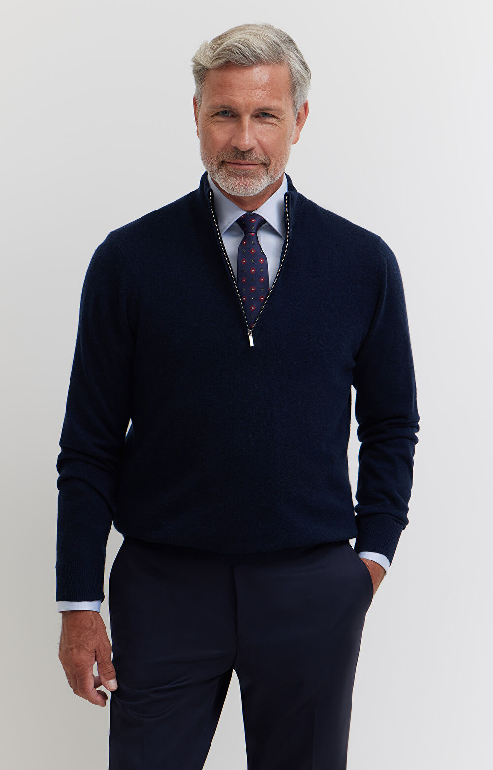 Sweter z golfem - 3