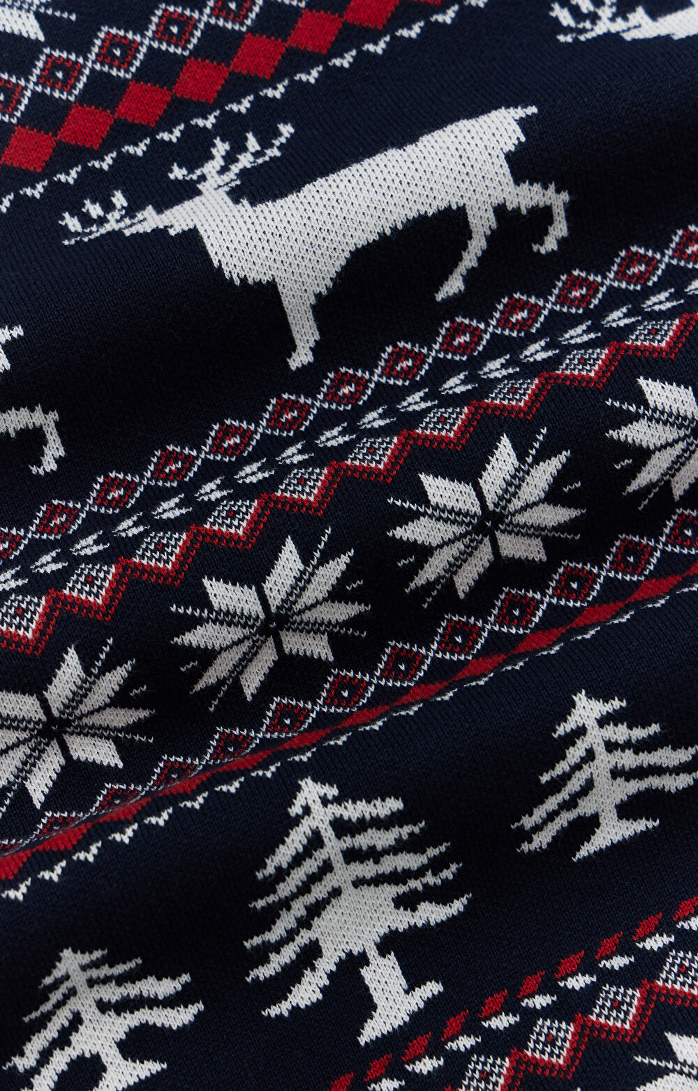 Sweter z bawełny z nadrukiem - 8