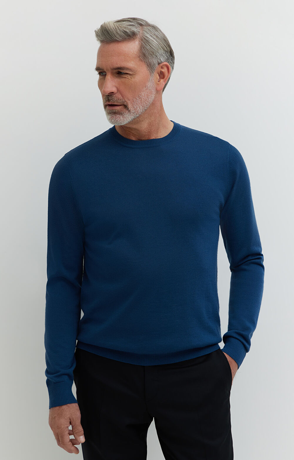 Sweter z wełny merino - 3