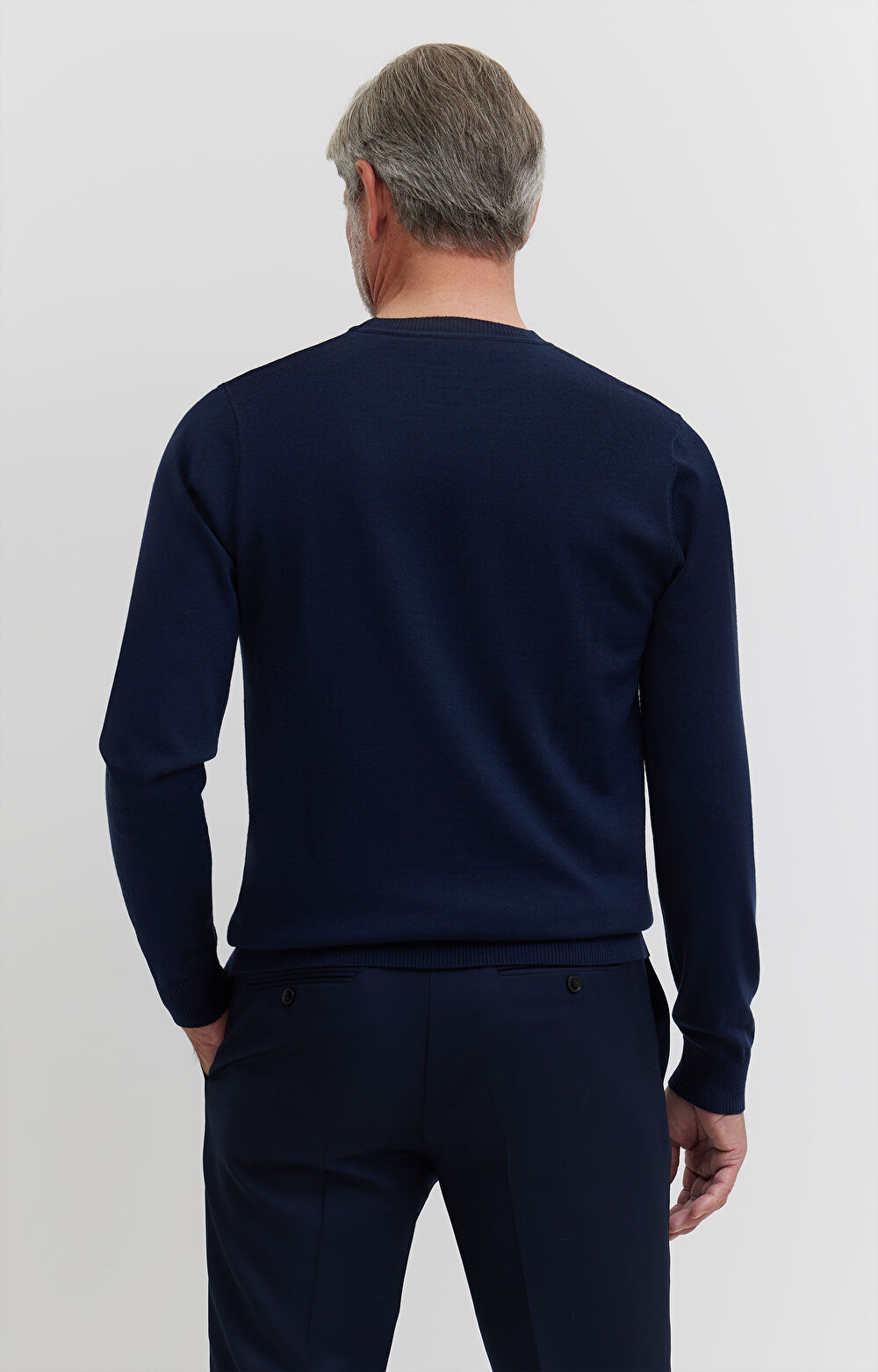 Sweter z wełny merino - 4